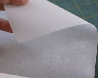 Vliesofix Bondaweb Fusible Web, Paper Backed, Double sided  webbing for Iron on Applique per meter.