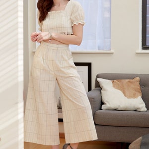 Sewing Pattern M7962  Tops, Shorts and Wide Leg Pants Sewing Pattern McCalls