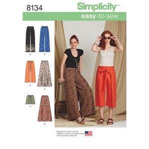 Modèle de simplicité # 8711 pour Bralette & culottes avec volants modèle de jeu seulement