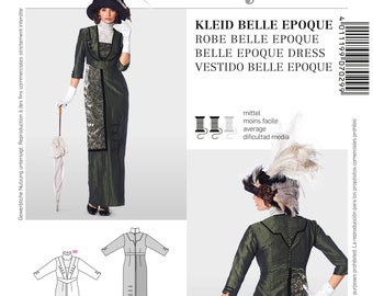Burda Style Sewing Pattern #7029 -Belle Epoque style