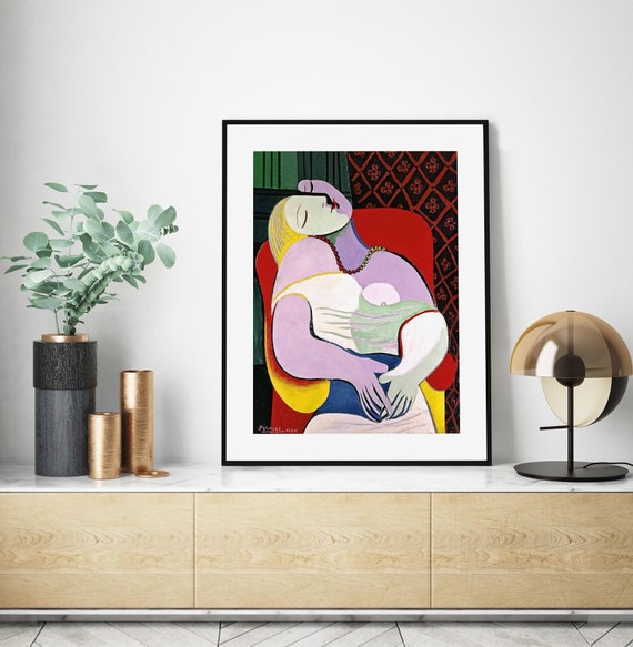 Le Reve Von Pablo Picasso Kunstdruck Etsy