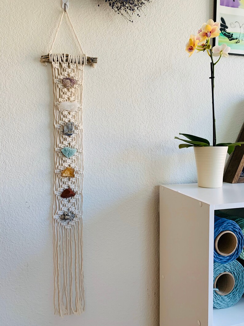 DIY Kit Chakra Wall Hanging Etsy