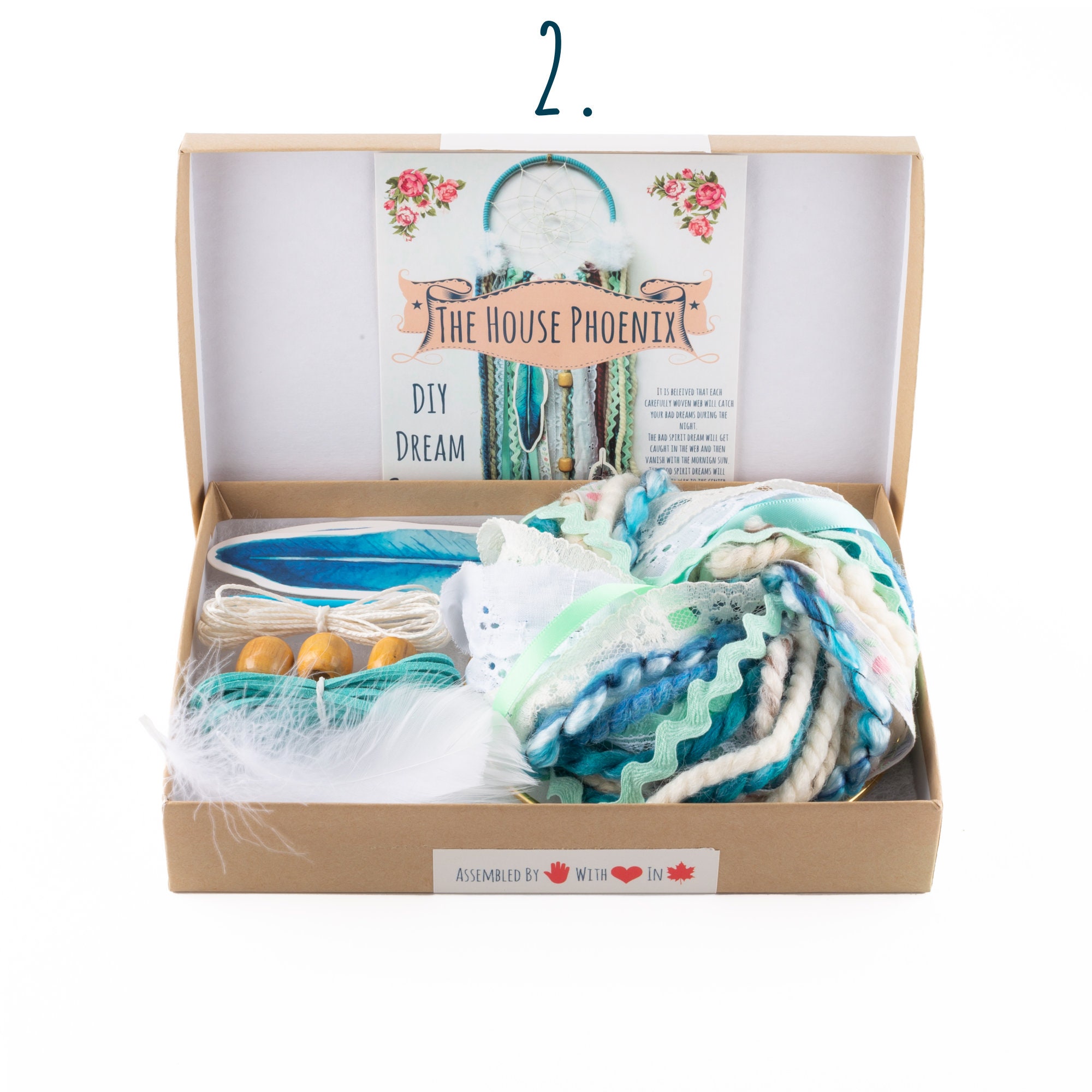 Choose Any 4 DIY Dream Catcher Kits. Do it Yourself Craft Kit Etsy