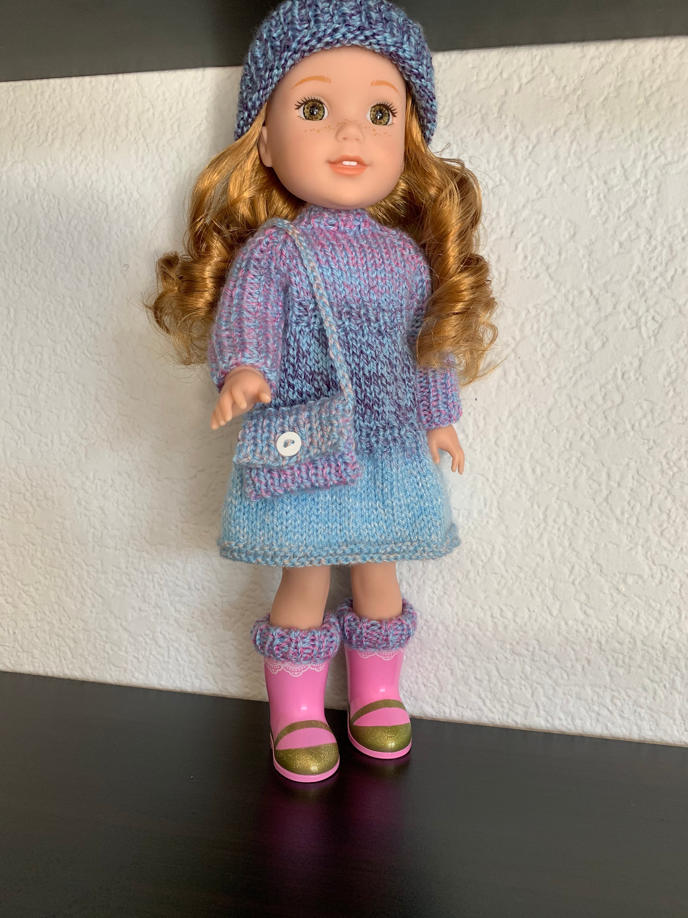 Wellie Wisher® Winter Outfit Knitting Pattern Etsy