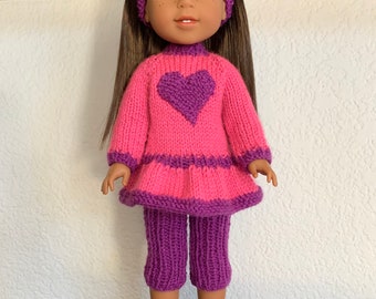 Wellie Wisher® Valentines Day Outfit Pattern