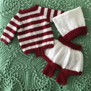 Skirted Leggings Outfit for 14&quot;-15&quot; soft bodied baby doll such as American Girl Bitty Baby®