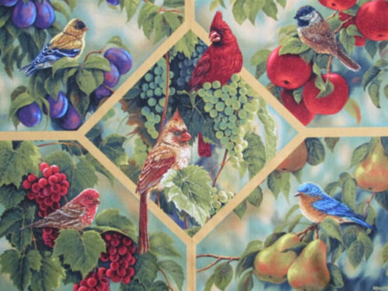 Bird Sanctuary Wild Wings by Rosemary Millette Wall Hanging Etsy