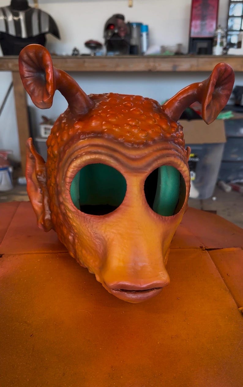 Rodian Mask - Etsy