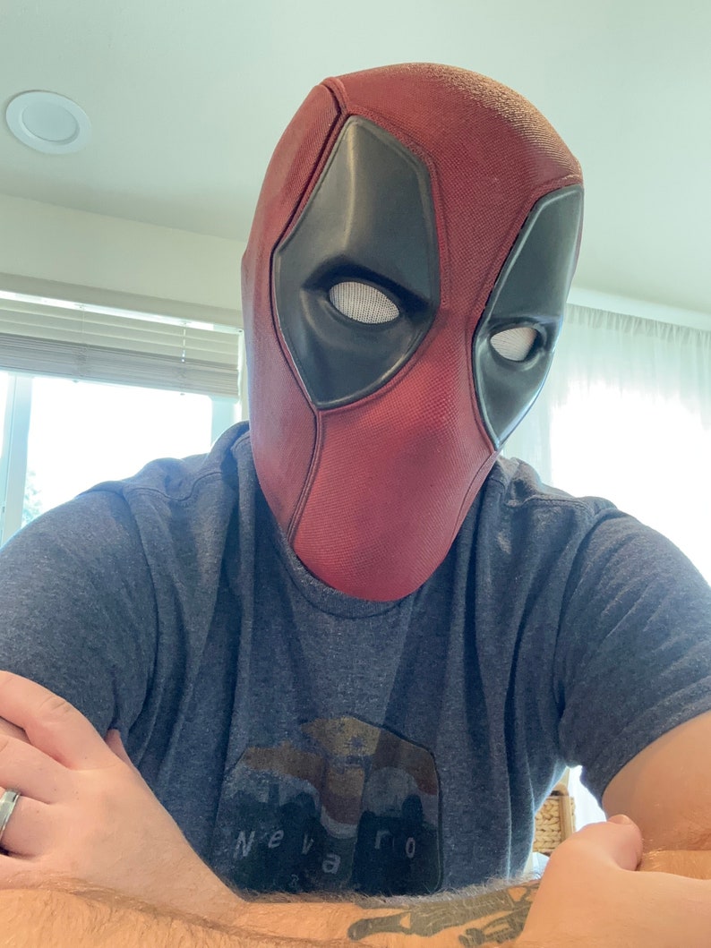 Deadpool Mask - Etsy