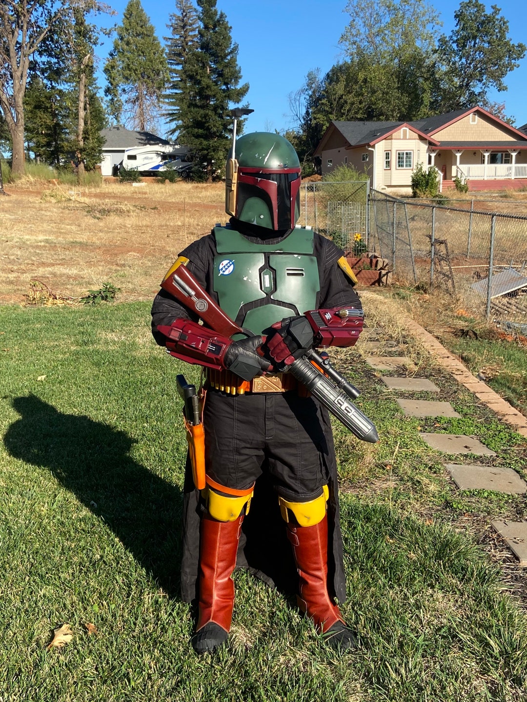 Boba fett cosplay costume discount
