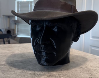 Indiana jones head display
