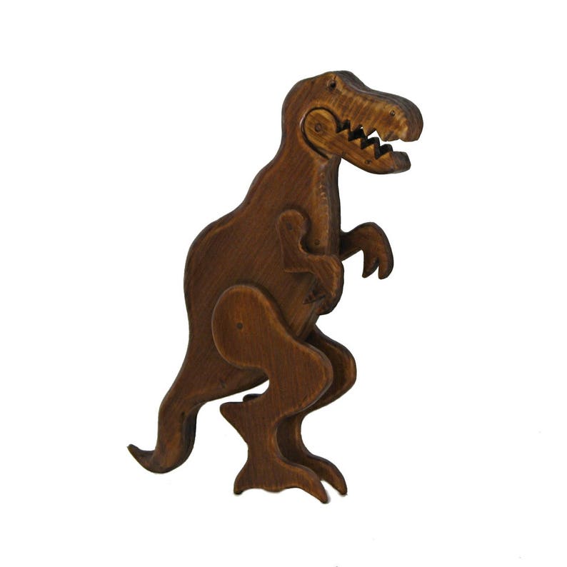Wooden T-Rex Dinosaur image 6