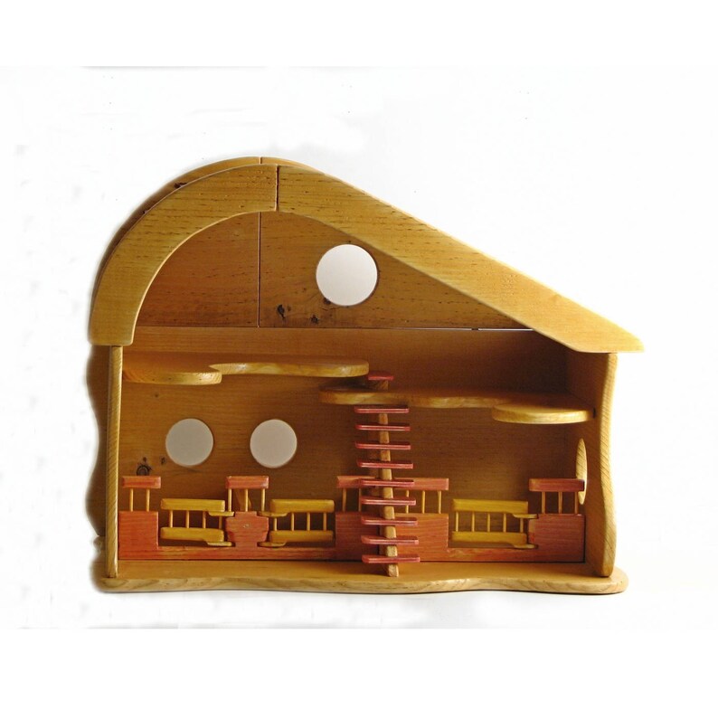 Wooden Stable Toy Barn Etsy