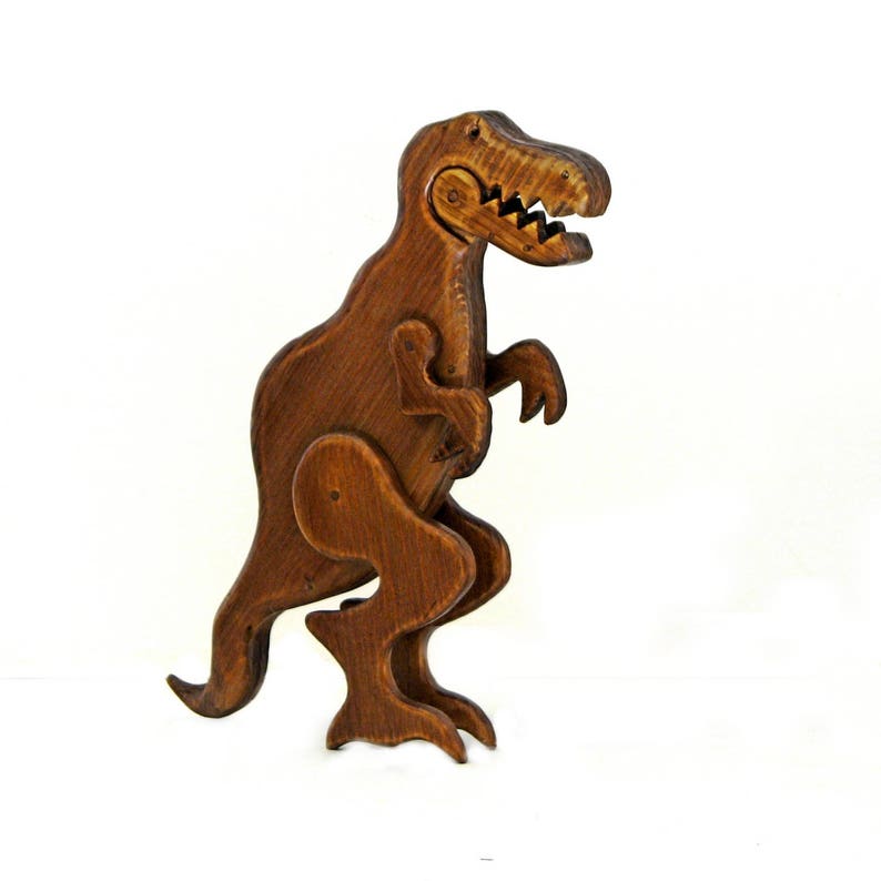 Wooden T-Rex Dinosaur image 4