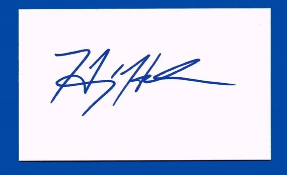 The Clash of the Titans actor Harry Hamlin autograph Signed Autographed index card with 4 free bonus photographs star of LA LAW