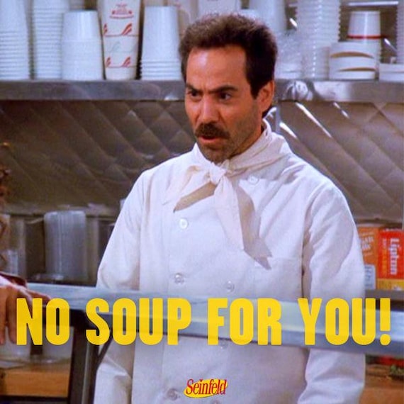 Seinfeld 's SOUP NAZI Larry Thomas signed photo autograph Etsy