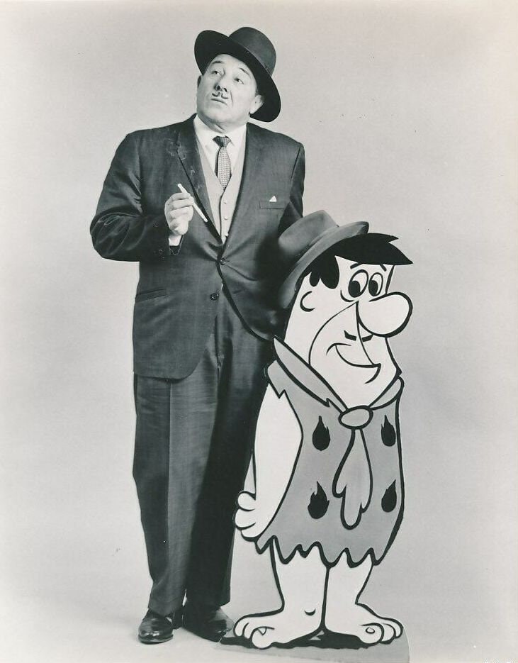 Alan Reed Of The Flintstones Animated Tv Show 8 5x11 Photograph Fred Flintstone Souvenirs