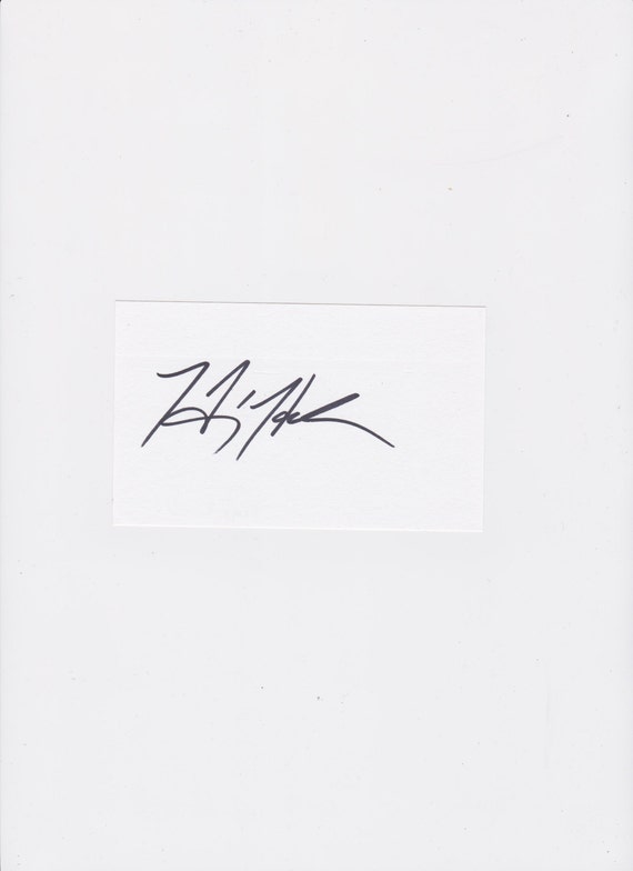 The Clash of the Titans actor Harry Hamlin autograph Signed Autographed index card with 4 free bonus photographs star of LA LAW
