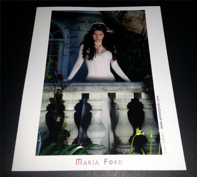 Maria Ford Signed AUTOGRAPH Autographed Some Nudity Required | Etsy