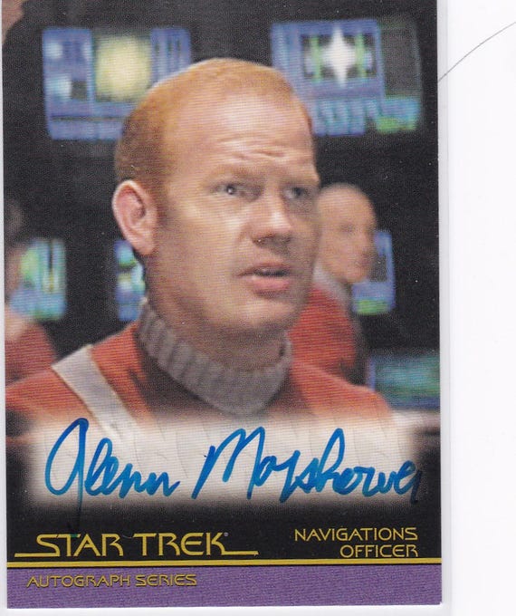 Glenn Morshower Star Trek X Men Actor Autograph Autographed Etsy