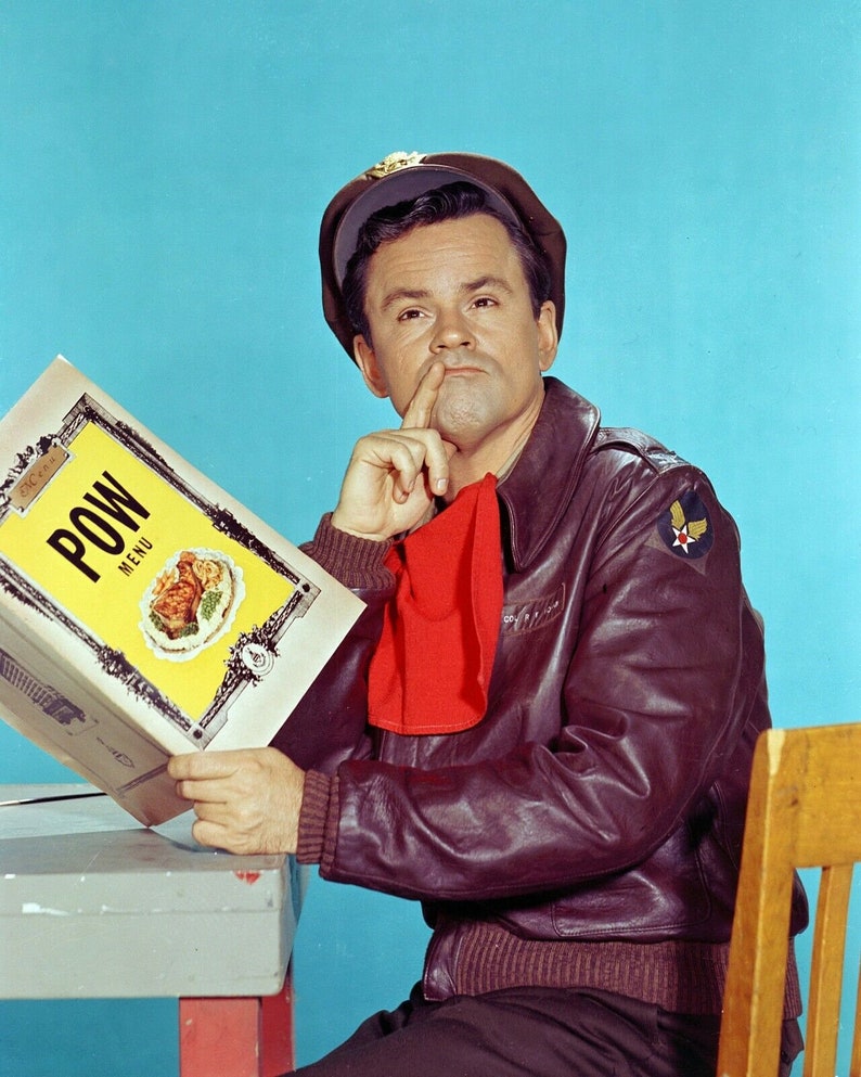 Hogans Heroes Star BOB CRANE A Hand Signed AUTOGRAPH | Etsy