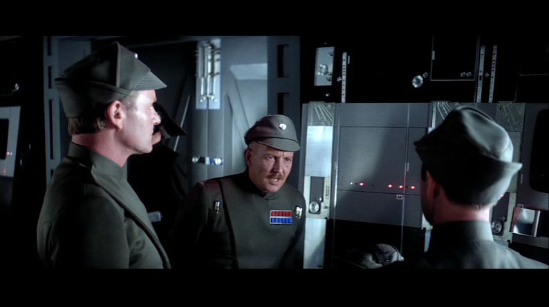 Michael Sheard Admiral Ozzel STAR WARS Autograph Signed autographed paper photo Star Wars the Empire Strikes Back