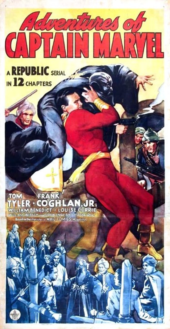 Adventures Of Captain Marvel Billy Batson Frank Coghlan Etsy