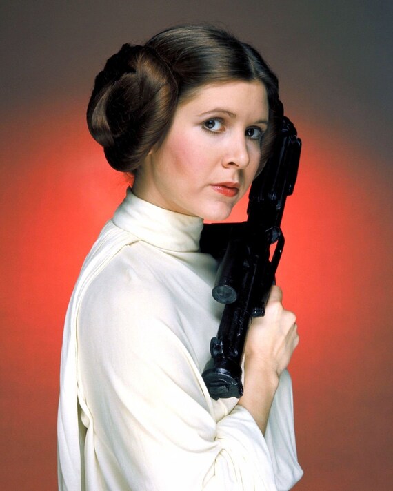 Signed Book Jacket by Carrie Fisher Princess Leia Organa Autograph Signed autographed star of Star Wars New Hope the Empire Strikes Back