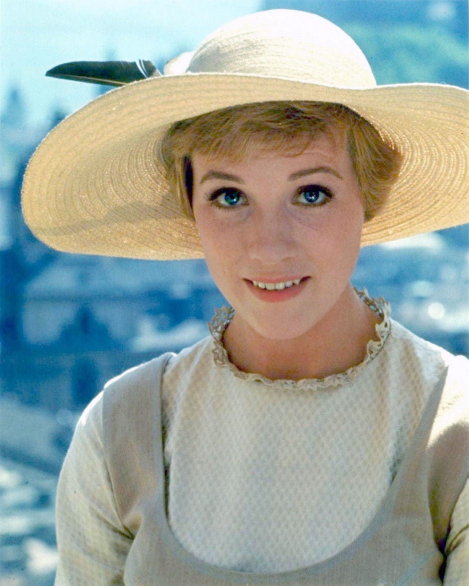 Julie Andrews Autograph Autographed Signed HARD COVER book Etsy