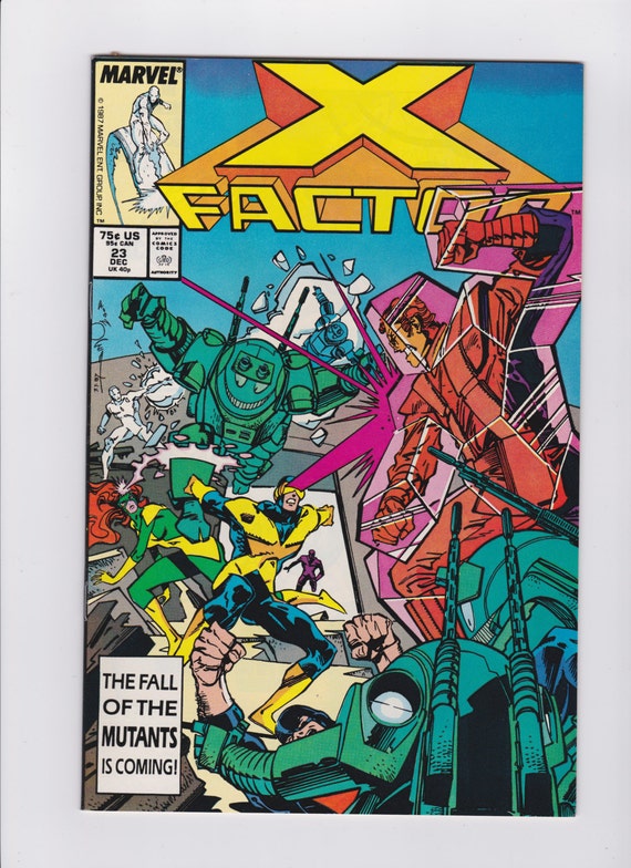 X Factor 23 Comic Book The First Cameo Appearance Of Archangel Etsy