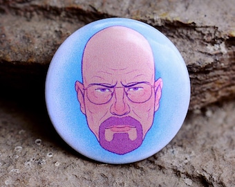 Meth Man 1.25" Pinback Button