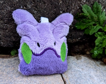 Goomy Plush Keychain Handmade