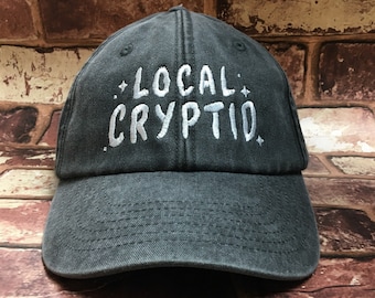 Local Cryptid Embroidered Cap