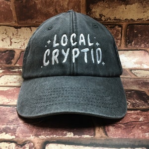 Local Cryptid Embroidered Cap