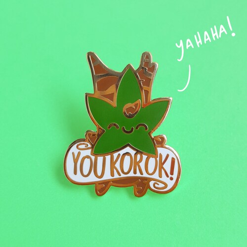¡Tú, Korok! Pin esmaltado de Zelda