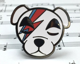 NEW! Ziggy Starpup HARD Enamel Pin Badge