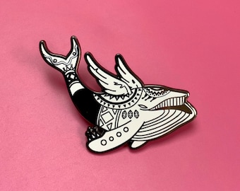 Wind Fish Hard Enamel Pin