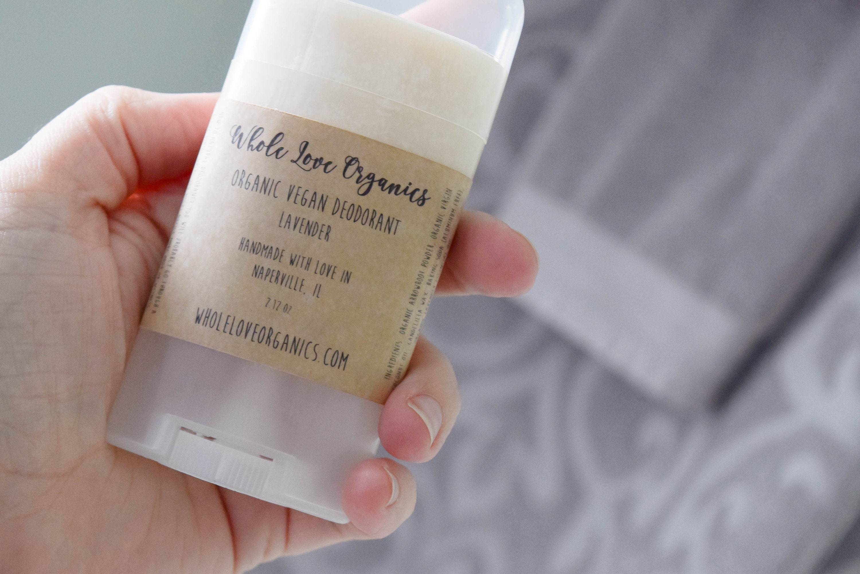 Organic Deodorant Vegan Deodorant Aluminum Free All Etsy