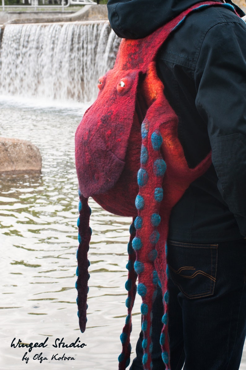 Octopus  Backpack to order image 1