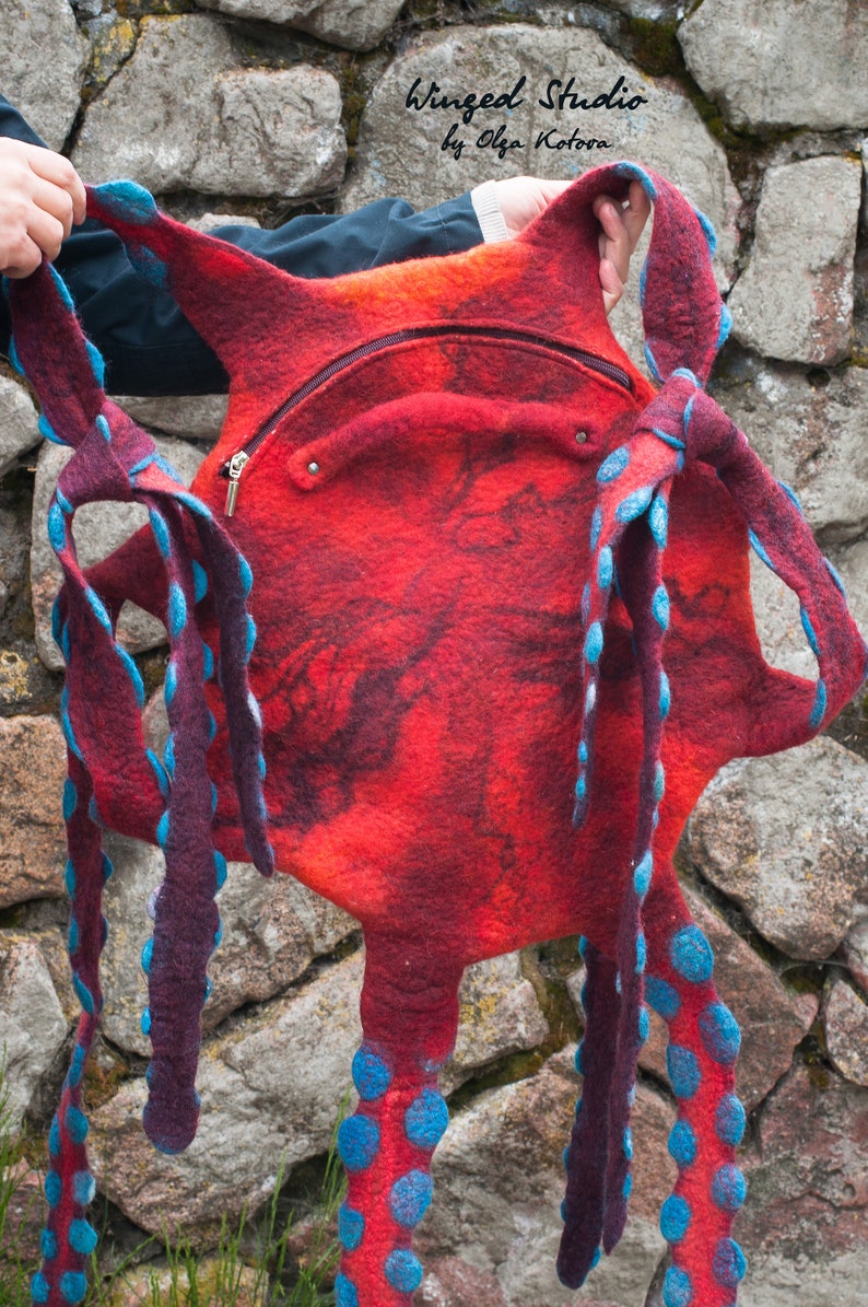 Octopus  Backpack to order image 2