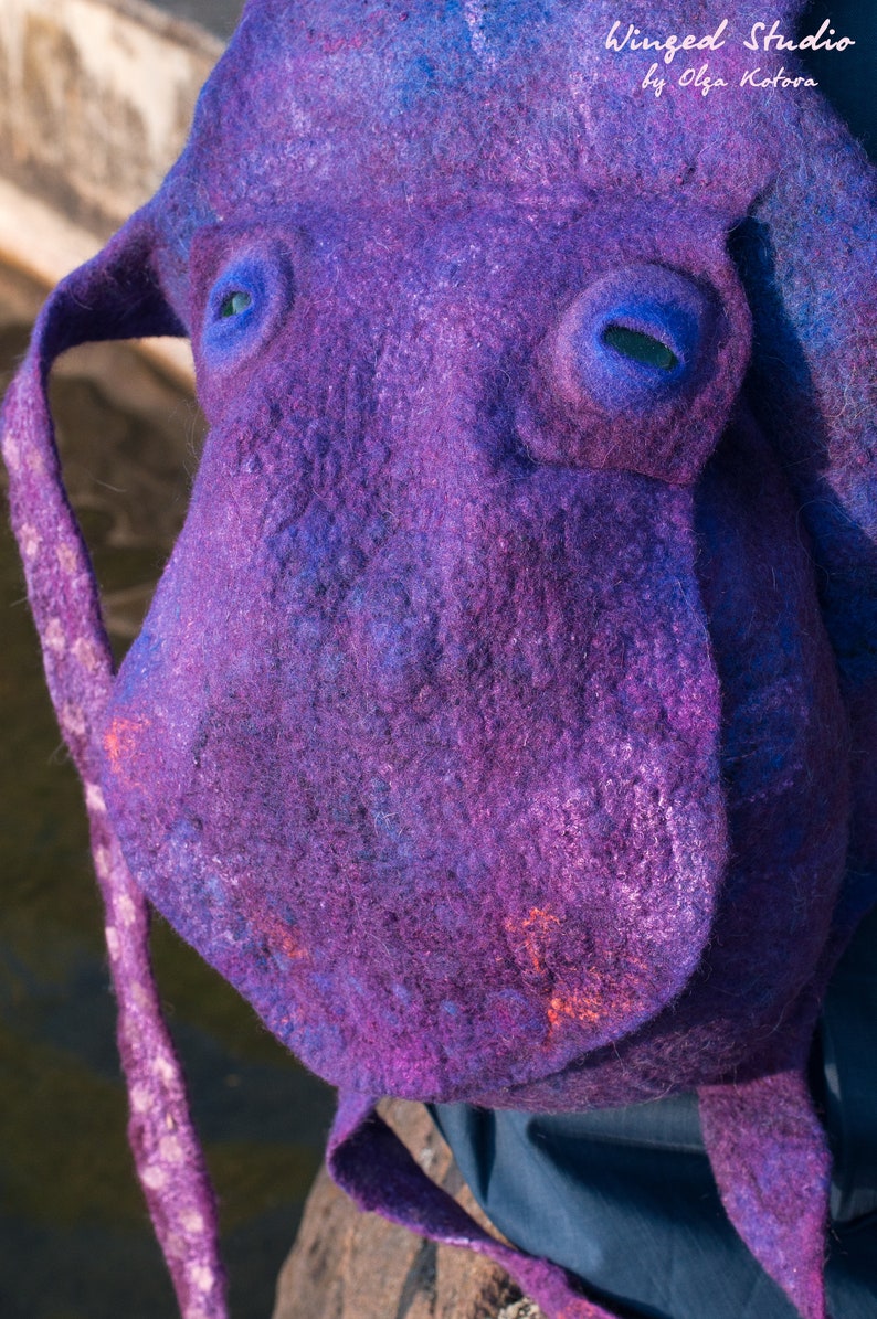 Octopus  Backpack to order image 7