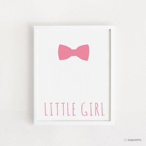 baby girl nursery art INSTANT DOWNLOAD Little girl printable Wall art Pink Cute baby wall decor poster Kawaii baby room Decor print Digital