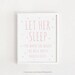 Printable Digital Print / Let Her Sleep for When She Wakes She - Etsy