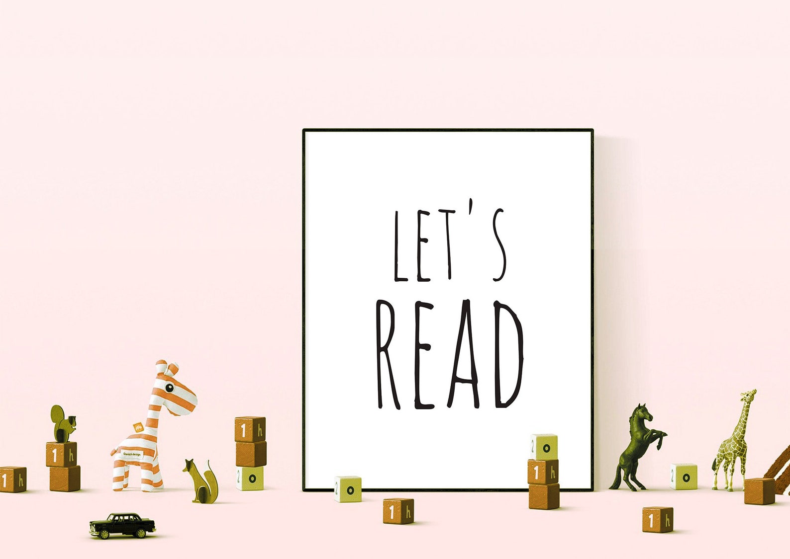 Let's Play Let's Read Printable Sign Printable - Etsy