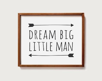 Dream Big Little Man - Etsy