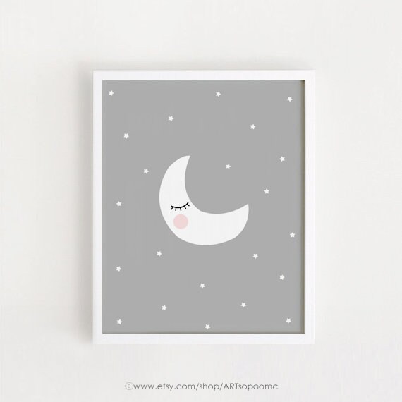 Printable Nursery Art Set of 3 Poster Baby Wall art Kids room | Etsy