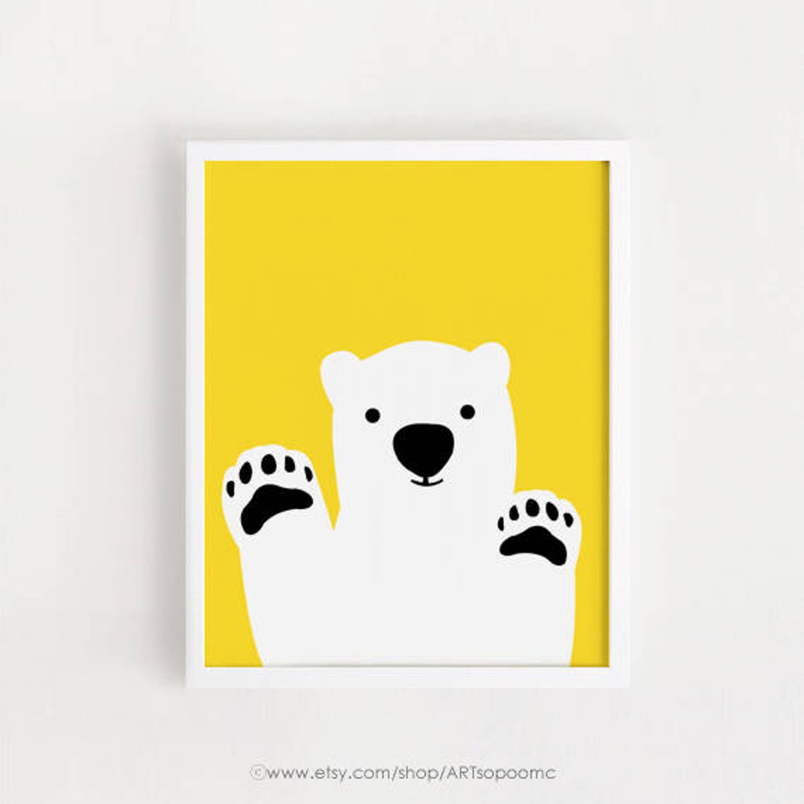 Printable Nursery Art Set of 3 Poster Baby Girls Boys Room Etsy