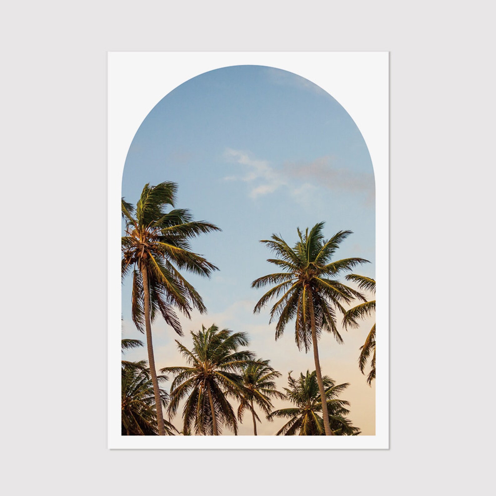 Printable Palm Tree Wall Art Instant Download Tropical - Etsy