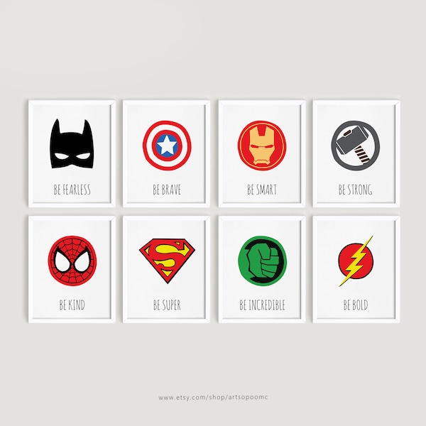 Superhero Room - Etsy