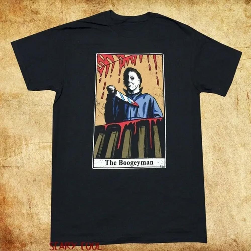 Discover The Boogeyman Tarot Card Michael Myers Shirt, Halloween Ends Michael Myers Tarot